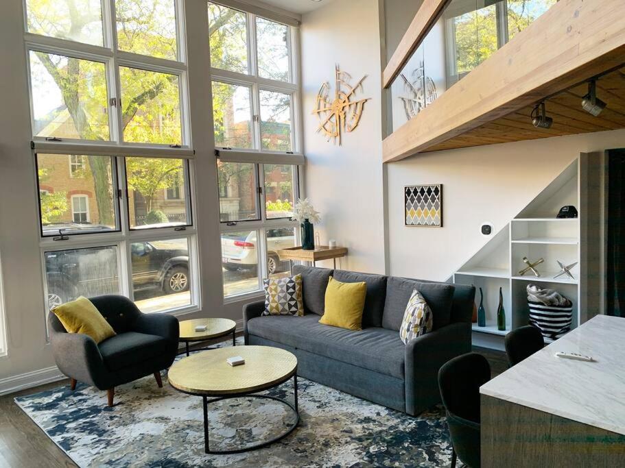 Apartamento Lincoln Park Light-Filled Loft Chicago Exterior foto